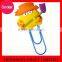 Cute cartoon silicone animal fancy shaped paper clips