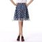 new design women with dot belt dress for women