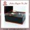 Jinhua Supplier Handmade Rectangular MDF Wooden Watch Box With Flip Lid