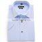 the Latest Fashion no Pocket Short Sleeve Mens Shirt 2016
