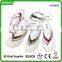 Latest Design White Crystal Women Fancy Custom Flip Flops