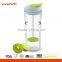 16oz Double wall tritan tumbler with filp lid and coffee press,wide mouth