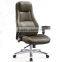 Brown leather office chair made in china GZH-CK0012