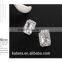 ED-51 Crystal Micro Paving Brass Material Rhodium Plated Zircon CZ Cubic Zirconia Earring