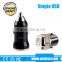 high quality colorful 5V 1A micro usb car charger for iphone for samsung mobile phone car charger accessory
