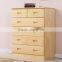 Handmade french antique style solid wood drawer cabinet