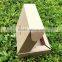 Factory hot sale Customized brown kraft paper folding box
