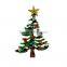 China wholesale zinc alloy multicolor rhinestone enamel epoxy Christmas pine brooch