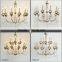 Abstract 15 Light Modern LED Crystal Chandelier with Remote Control MD18828 L15