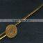 antique brass metal bookmark clip