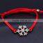 Alloy Jewelry and snowflake and rhinestone Bangles,Bracelets Jewelry Type Christmas metal alloy snowflake charm bracelet