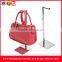 Chromed bag display rack
