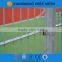 powder coated safety mesh fence panels / double wire fence