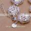 2015 Wholesale Exquisite 925 silver filigree bracelet