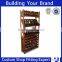 Red Wine Bottle Display Shelving System For Distributors