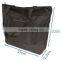  Cheap Shoulder handled Reusable Shopping Bag foldable black Distribution GWB006