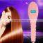 PTC Heating Electric Fast Hair Brush Straightener and Curler