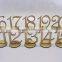 Custom acrylic wedding table numbers