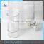 Hot Sale Set Clear Water Dispenser Glass Tap Mason Jar Drink Dispenser
