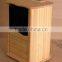 2015 high quality 1 people infrared foot sauna barrel