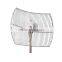 wireless antenna 10km 2.4GHz 24dBi grid antenna