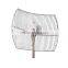 outdoor 24dBi parabolic high gain grid antenna wifi directional