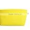 Hot selling 2016 bright yellow leather shopping bag with small wallet                        
                                                Quality Choice