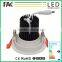 Latest products in market high brightness 80mm cob 10w led down light