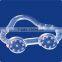 Soft and comfortable liquid silicone plane shape baby teether