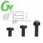 JAL002 90 to 140mm black pp adjustable cabinet leg
