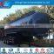 China direct factory chemical tank truck China brand 3axles oil tanker carrier