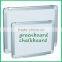 Fluent writing photo frame with blackboard