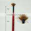 Mini red wooden handle nylon hair painting brush fan brush BW-319
