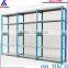 5 layer medium duty clip shelving with sloted posts