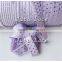 Custom Print Pink Ploka-dots Fold Over Elastic tie hair accessories -foil gold elastic 5/8''foe