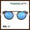 Retro-inspired Frame Sunglasses Wood Sun Glasses Women
