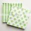 beautiful Eco-friendly square stripe party paper napkin