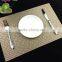 Wearable PVC Placemat Jacquard Table Mat,pvc Weave Placemat