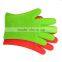 OEM FDA Kitchen Tools Silicone Oven Cooking Grilling bbq gloves custom