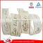 Hot Sale Customise Gold Foil Printed Organza /Sheer Ribbon for packing
