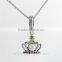 Crown Shape Designs Pearl Pendant For Girl Bracelet Jewelry