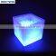 Competitive plastic flash illuminated LED Ice Cube Bucket/LED Cube Box Acrylic led ice bucket