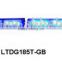 Flashing LED lightbar blue led dash and deck light, 12v dual color dash led lights LTDG185-T