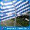 90cm Blue And White Stripe Foldable Beach Parasol Sun