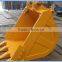 OEM Quality for Daewoo DH500 DH500LC-7 excavator standard heavy duty rock bucket 1.27-2.86 CBM