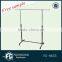 Display clothes metal hanging shelf