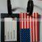 Custom Rubber PVC Luggage Tag Rubber Loop XLP-021