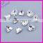 wholesale yiwu Heart shape point back crystal stone for dresses