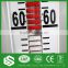 Measuring gas oil glass plate level gauge for high temperature