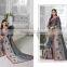 Natty Gold Georgettes Designers Saree/indian designers saree online shopping